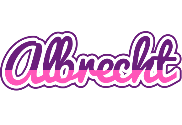 Albrecht cheerful logo