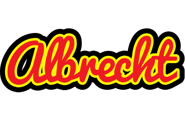 Albrecht fireman logo