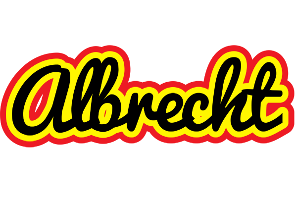 Albrecht flaming logo