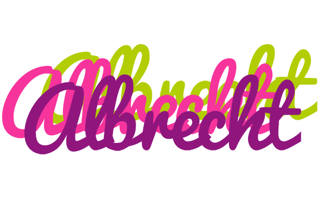Albrecht flowers logo