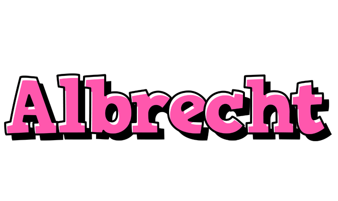 Albrecht girlish logo