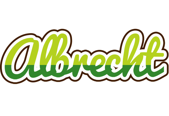Albrecht golfing logo