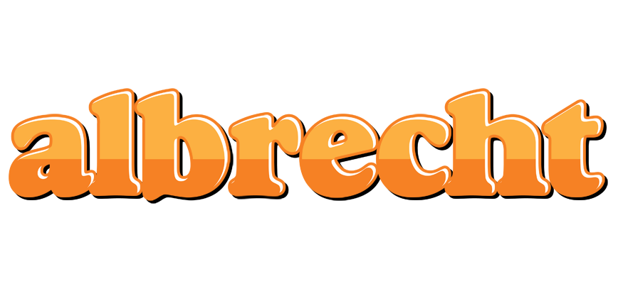 Albrecht orange logo