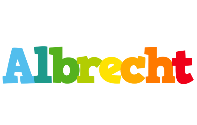 Albrecht rainbows logo