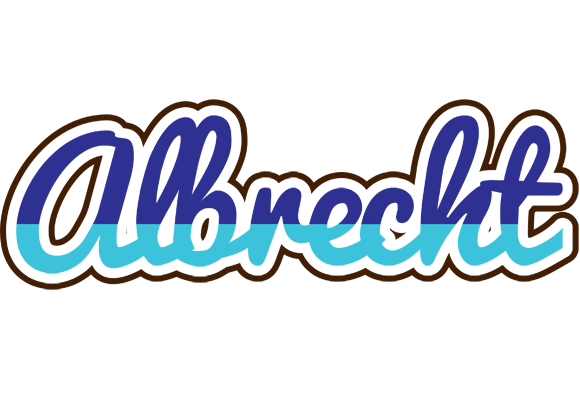 Albrecht raining logo