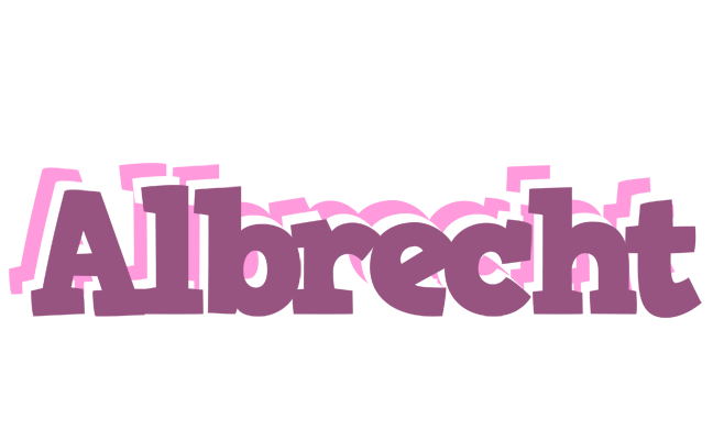 Albrecht relaxing logo