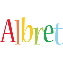 Albret birthday logo