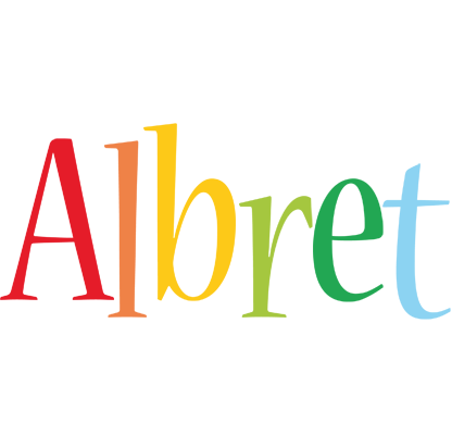Albret birthday logo