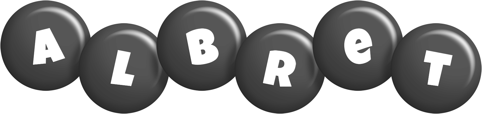 Albret candy-black logo