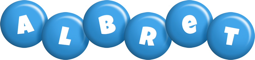 Albret candy-blue logo