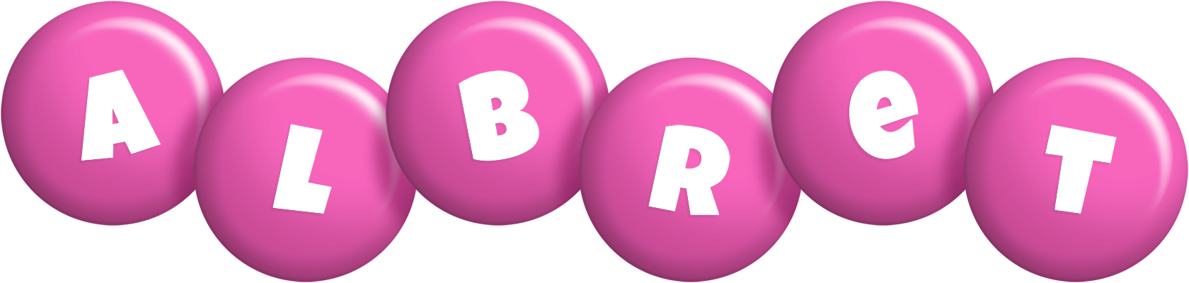 Albret candy-pink logo