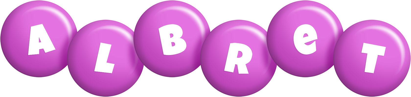 Albret candy-purple logo