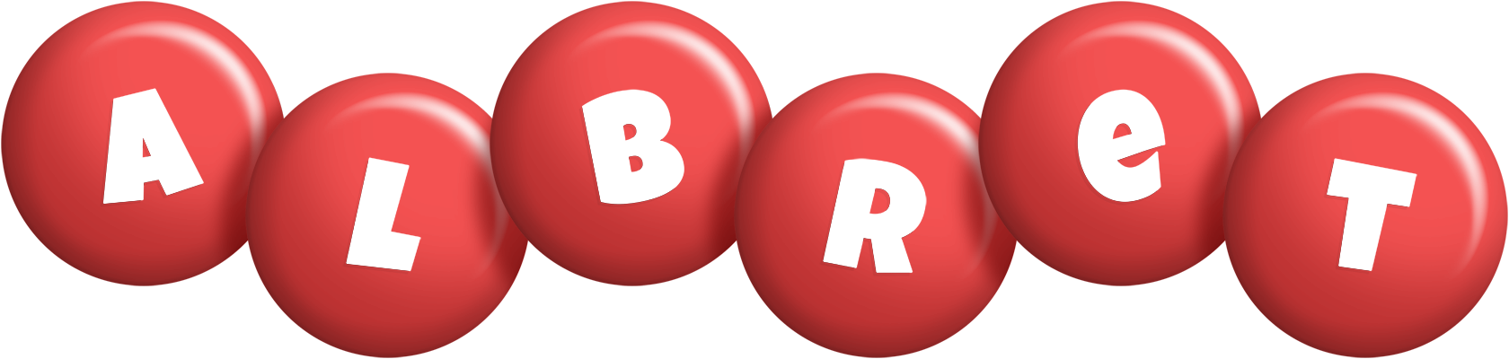Albret candy-red logo