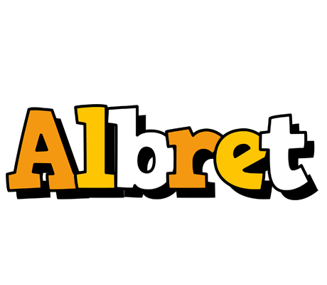 Albret cartoon logo