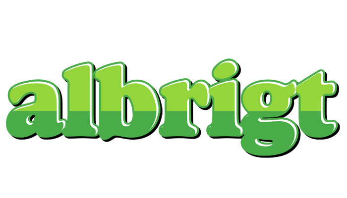 Albrigt apple logo