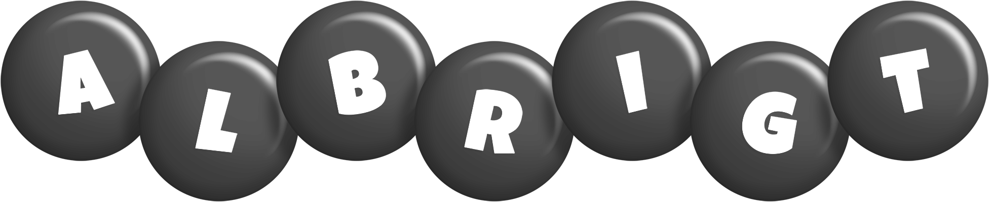 Albrigt candy-black logo