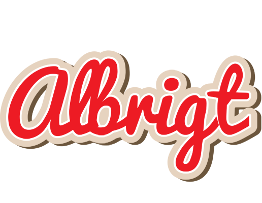 Albrigt chocolate logo