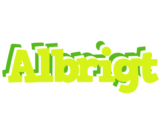 Albrigt citrus logo