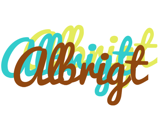 Albrigt cupcake logo