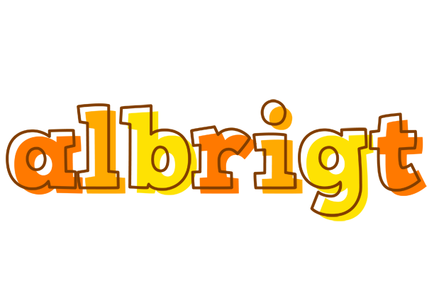 Albrigt desert logo