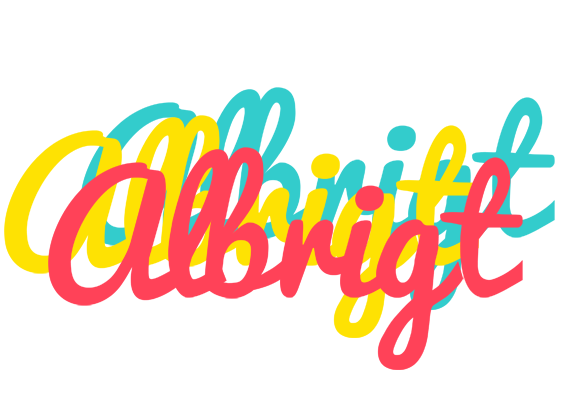 Albrigt disco logo