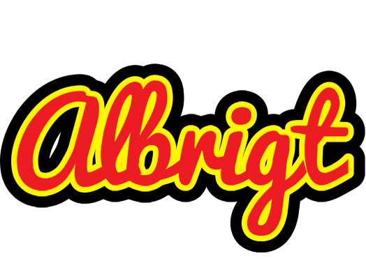 Albrigt fireman logo