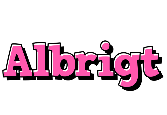 Albrigt girlish logo