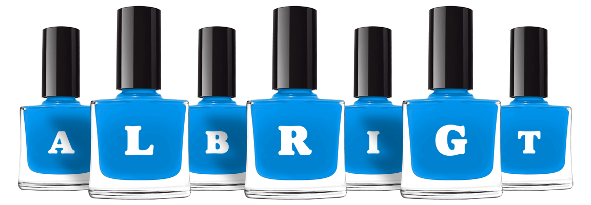 Albrigt glossy logo