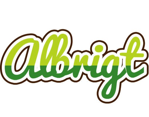 Albrigt golfing logo