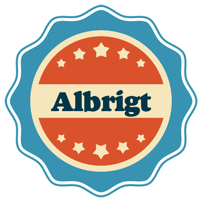Albrigt labels logo