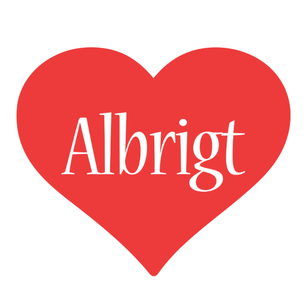 Albrigt love logo