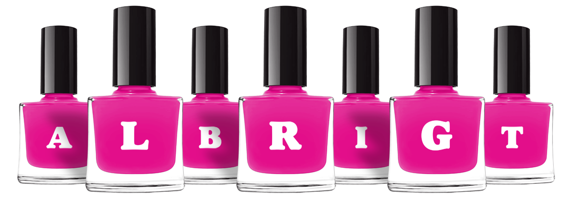 Albrigt nails logo