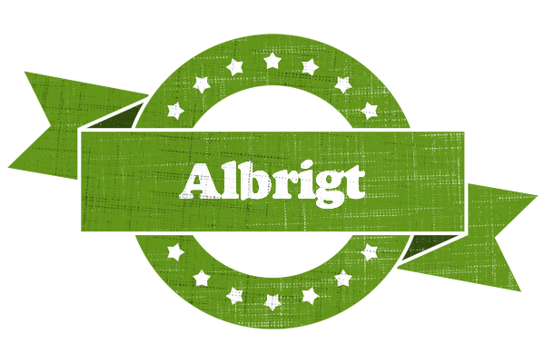 Albrigt natural logo