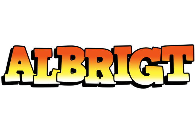 Albrigt sunset logo