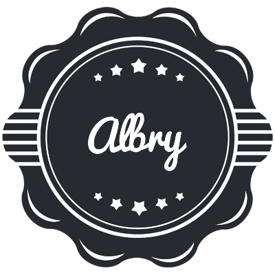 Albry badge logo