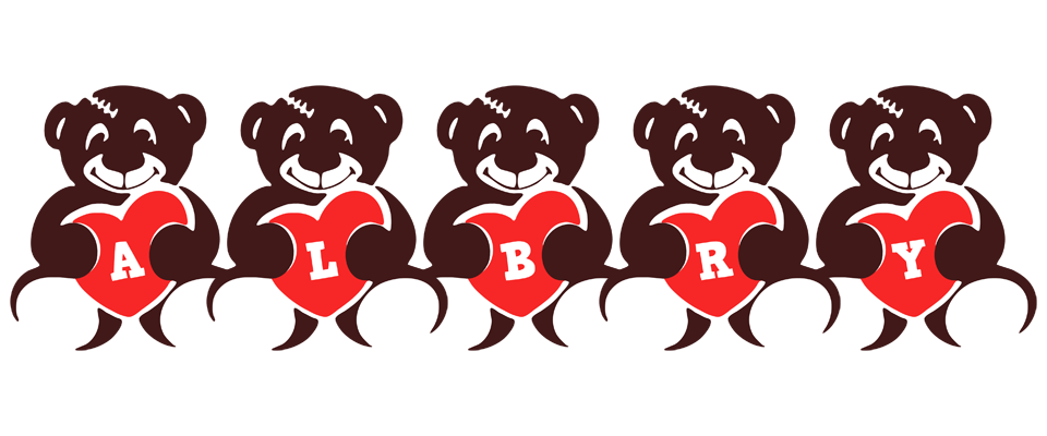 Albry bear logo