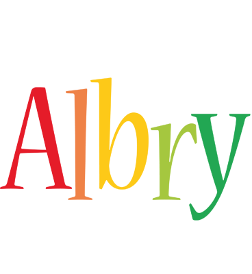 Albry birthday logo