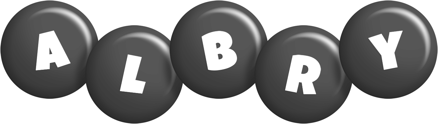 Albry candy-black logo