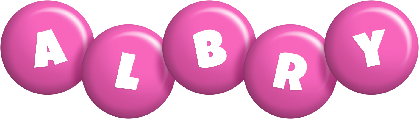 Albry candy-pink logo