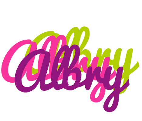 Albry flowers logo