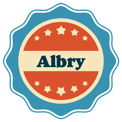 Albry labels logo