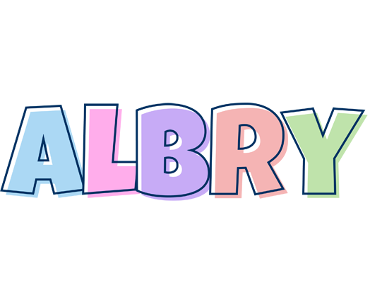 Albry pastel logo