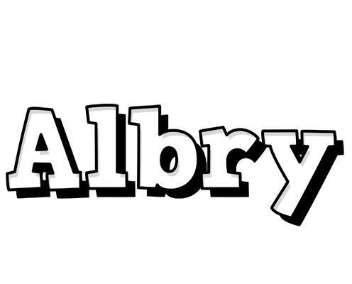 Albry snowing logo