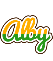 Alby banana logo