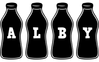 Alby bottle logo