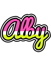 Alby candies logo