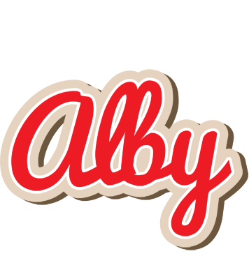 Alby chocolate logo