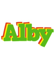 Alby crocodile logo