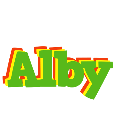 Alby crocodile logo