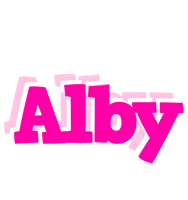 Alby dancing logo